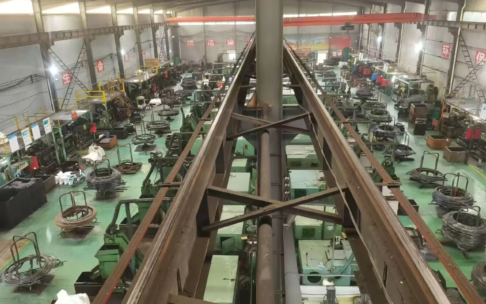 Fastener production workshop in Handan