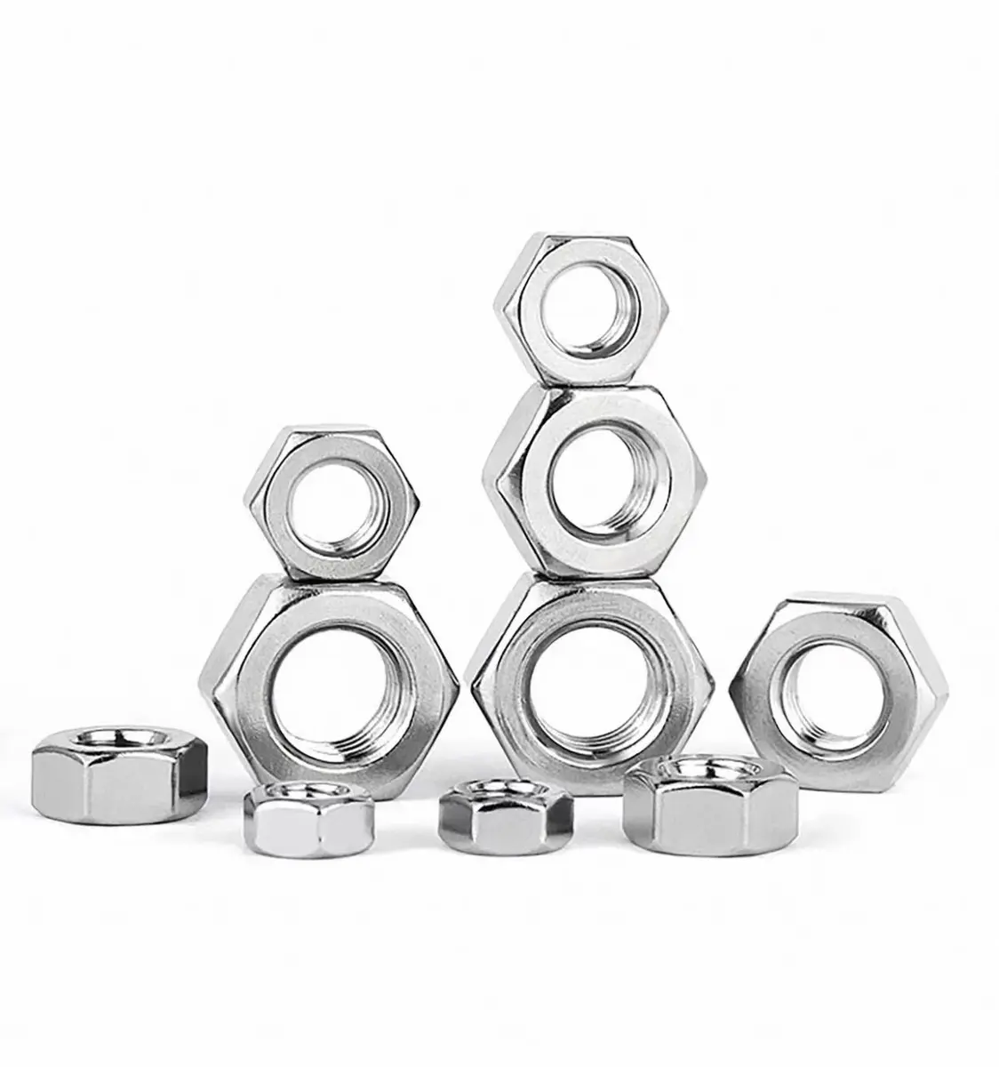 Metric hex nuts for DIN 934 and ISO 4032 buyer comparison